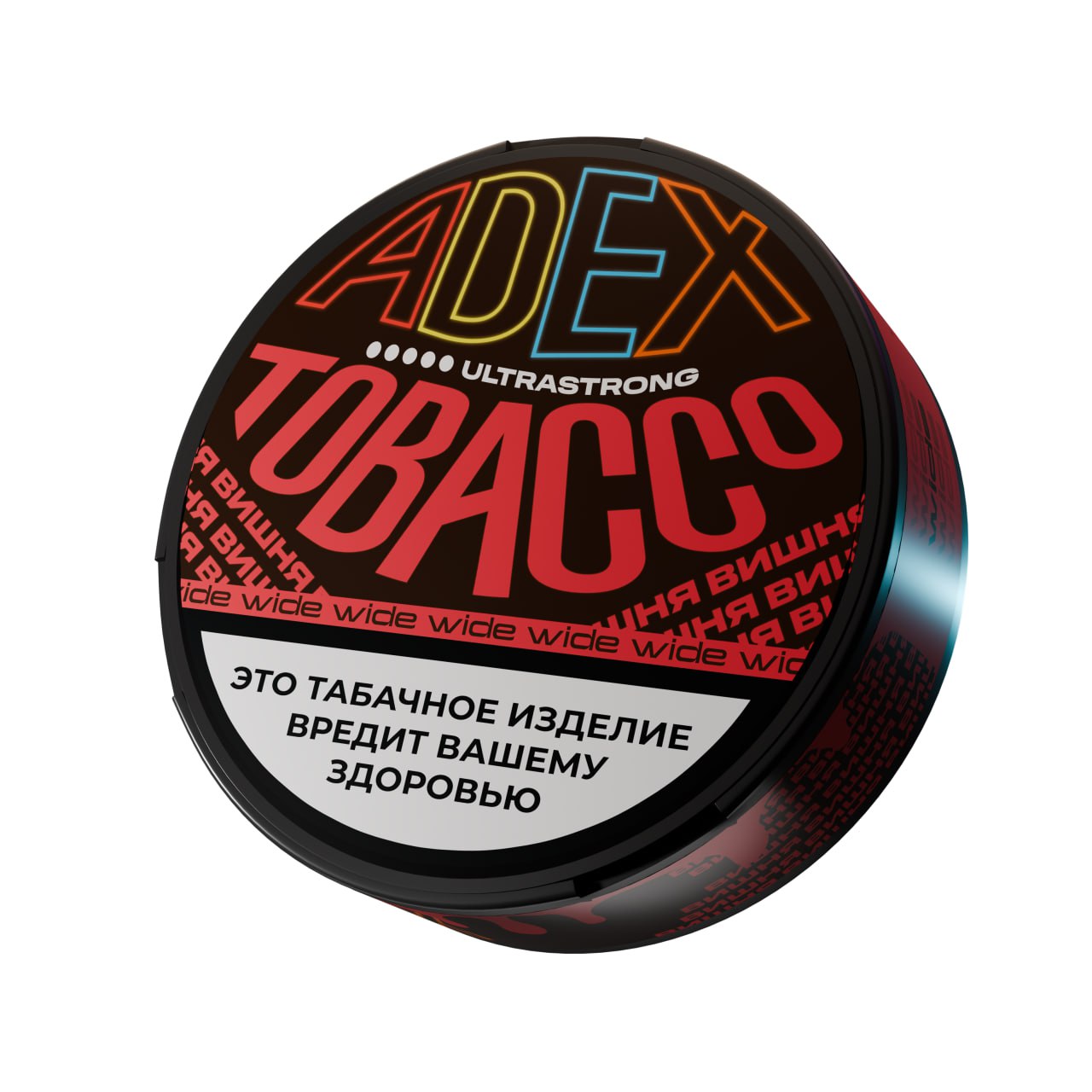 Жевательный табак АДЕКС ультрастронг вайд с ароматом ВИШНЯ