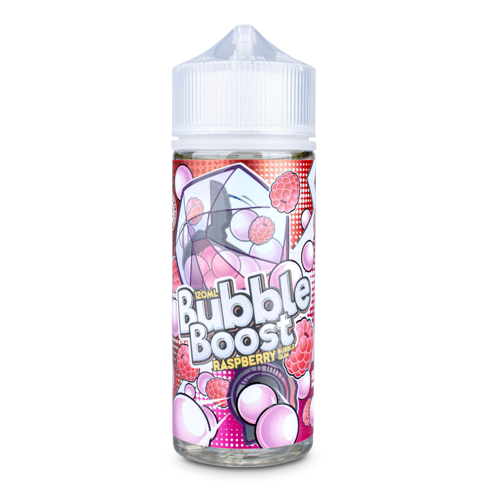 Жидкость Bubble Boost, 120 мл, Raspberry, 0 мг/мл
