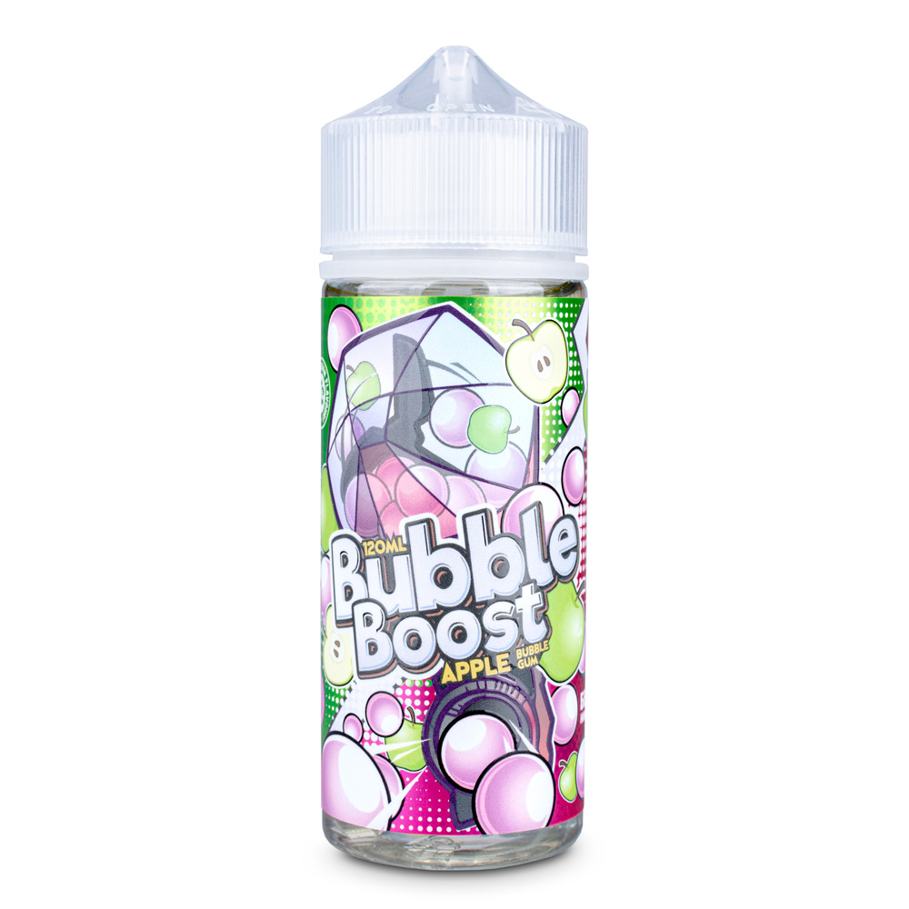Жидкость Bubble Boost, 120 мл, Apple, 0 мг/мл