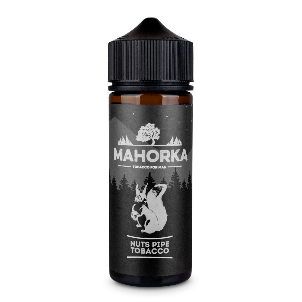 Жидкость Mahorka, 120 мл, Nuts Pipe Tobacco, 3 мг/мл