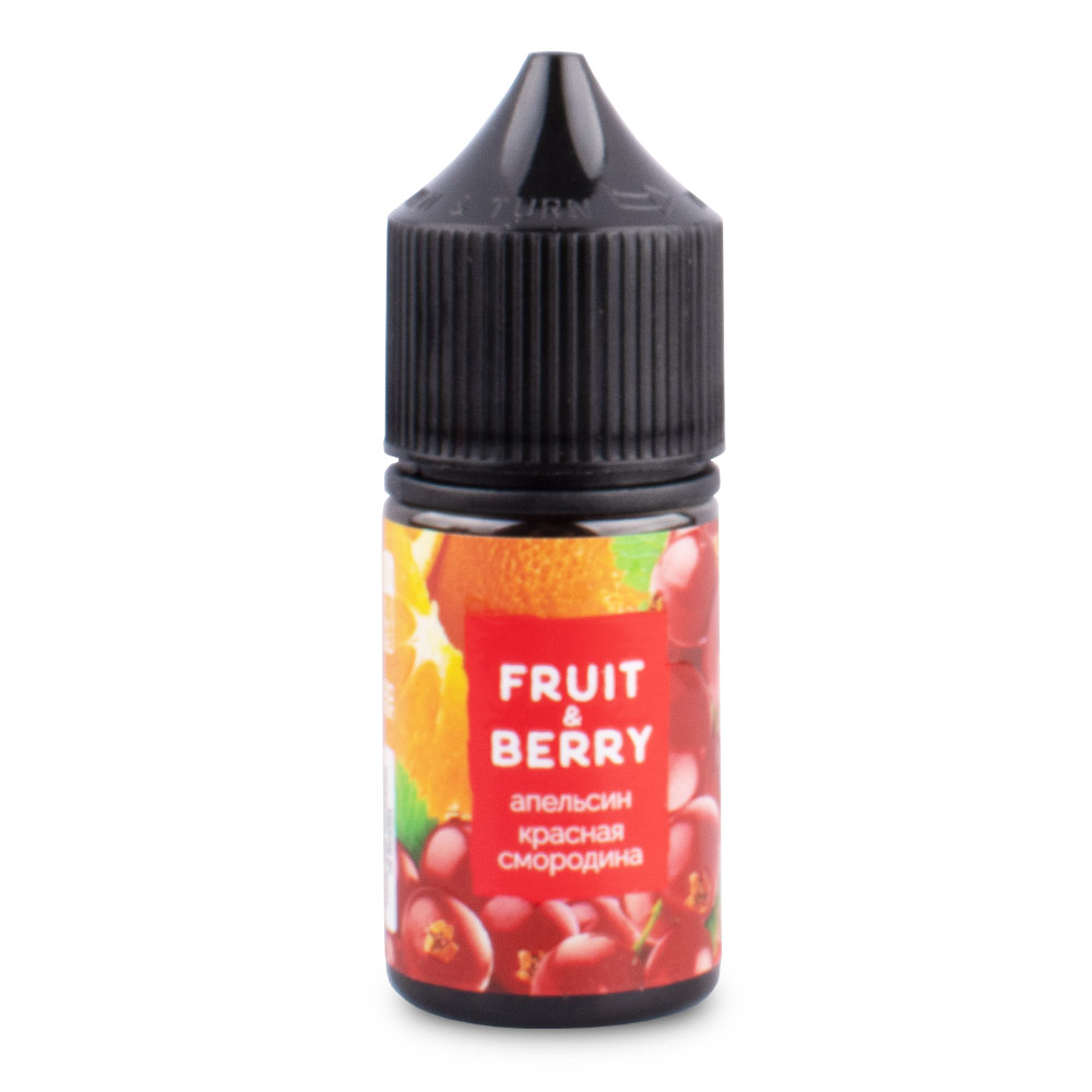 Жидкость Fruit&Berry Pod Salt, 30 мл, Апельсин - красная смородина, 0 мг/мл*