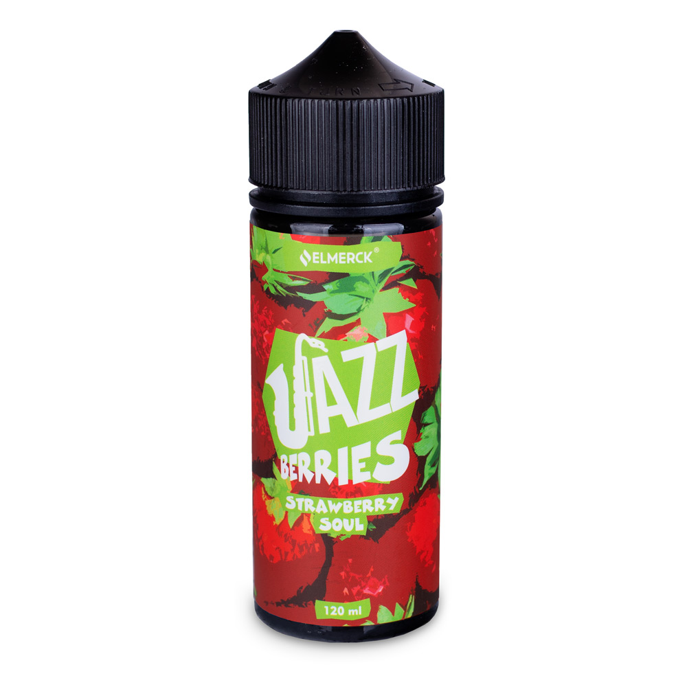 Жидкость Jazz Berries, 120 мл, Strawberry Soul, 3 мг/мл