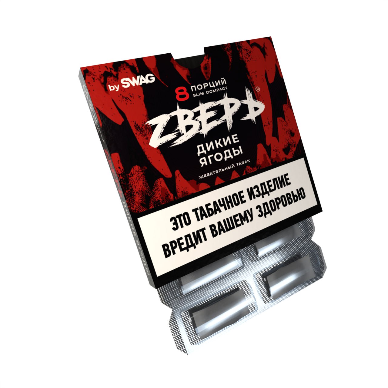ЖЕВАТЕЛЬНЫЙ ТАБАК ZВЕРЬ С АРОМАТОМ 
