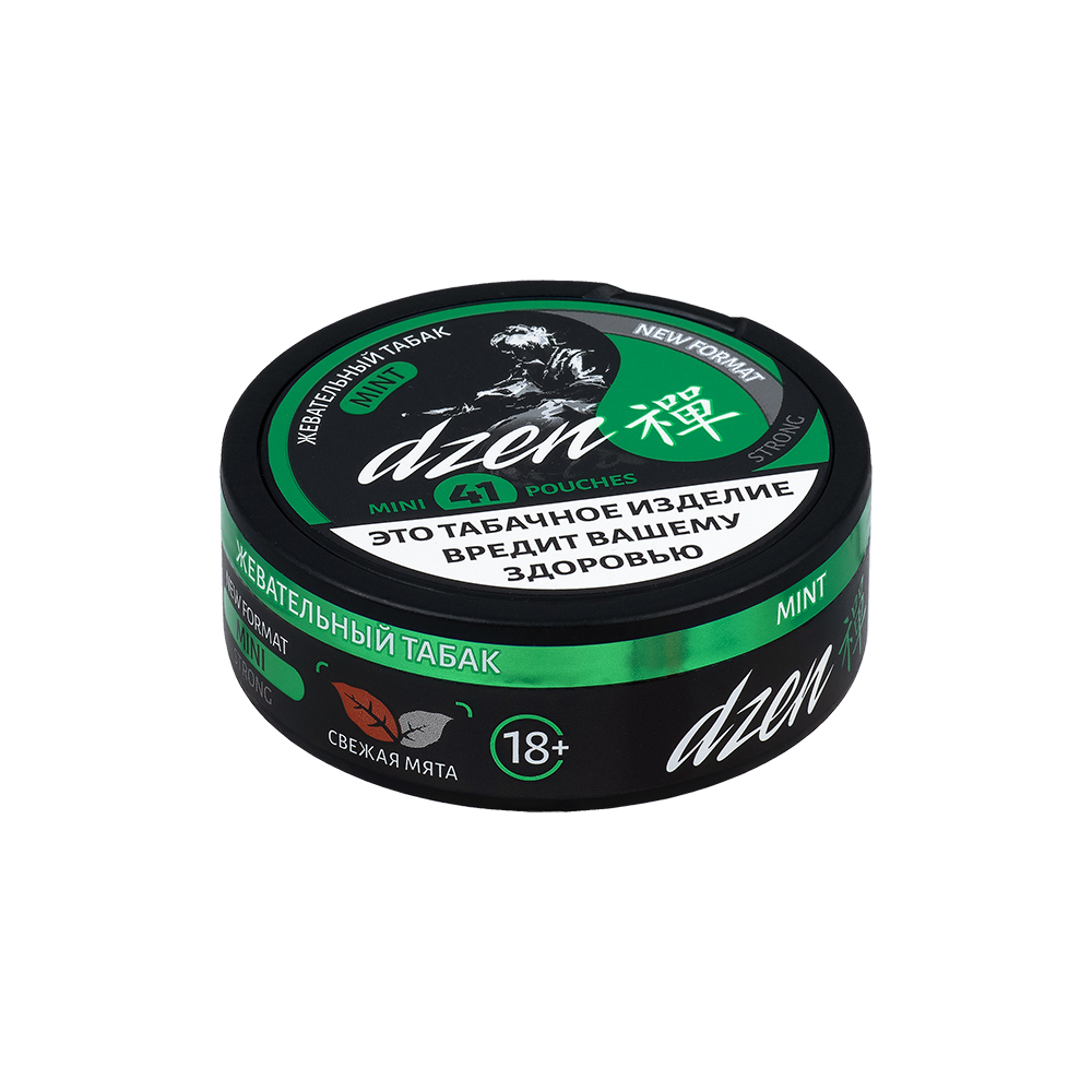 Жевательный табак DZEN STRONG MINI со вкусом MINT