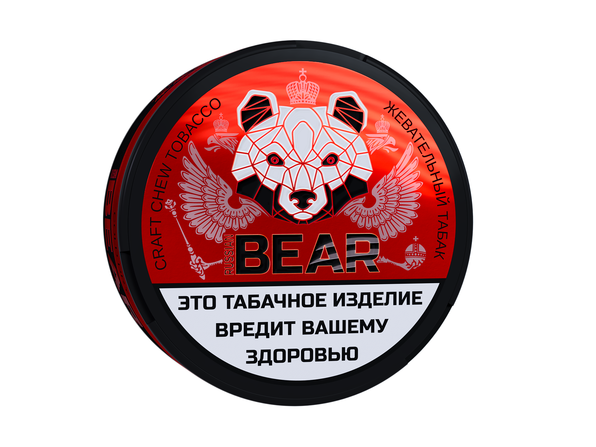 Жевательный табак Russian Bear со вкусом Cold dry