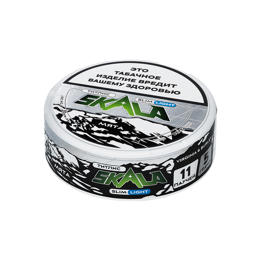 Табак жевательный Skala light с ароматом 