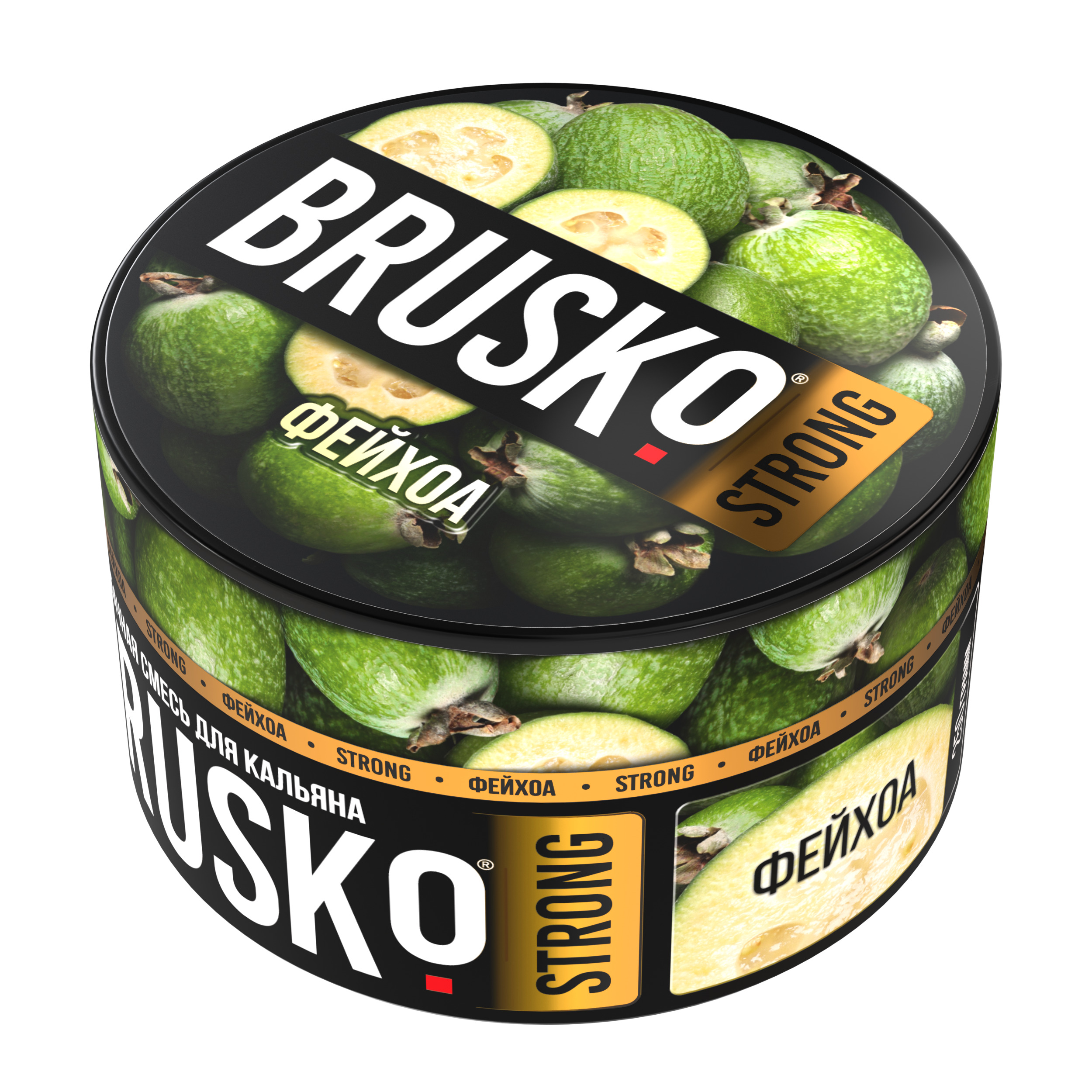 Бестабачная смесь для кальяна BRUSKO, 250 г, Фейхоа, Strong (М)
