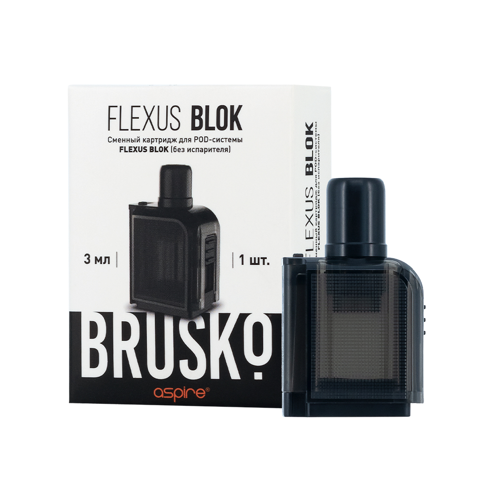 Картридж к многоразовой электронной системе, Модель FLEXUS BLOK упак. 1 шт