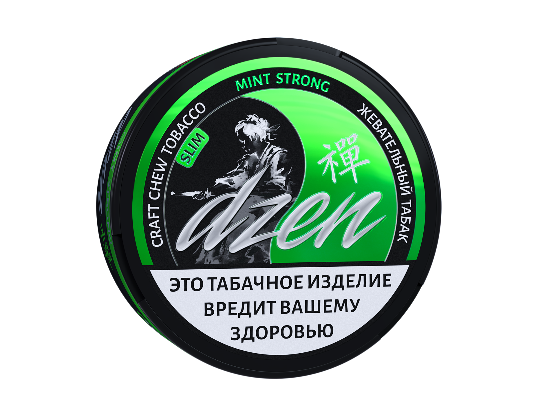 Жевательный табак DZEN STRONG SLIM со вкусом MINT