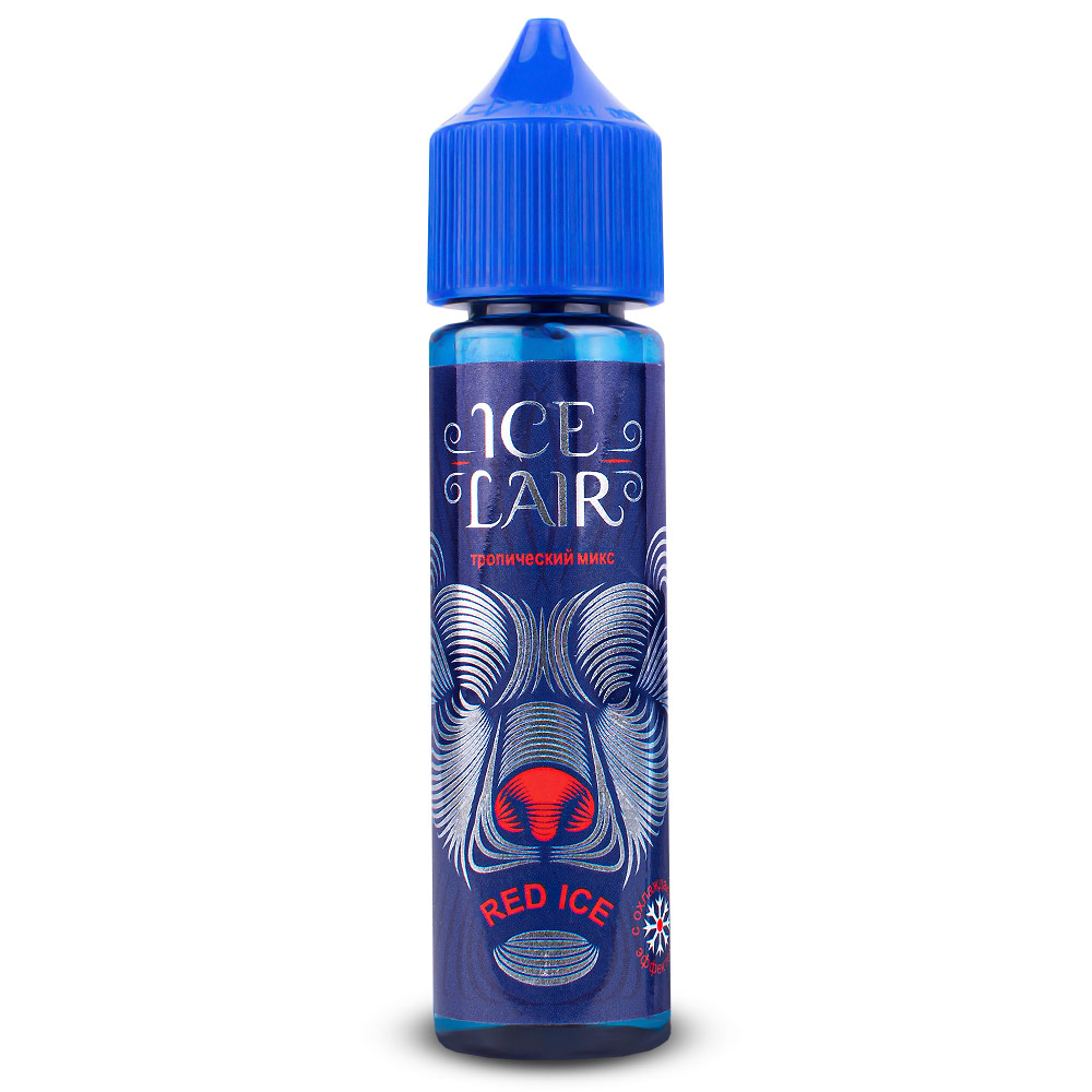 Жидкость Ice Lair, 60 мл, Red ice, 0 мг/мл