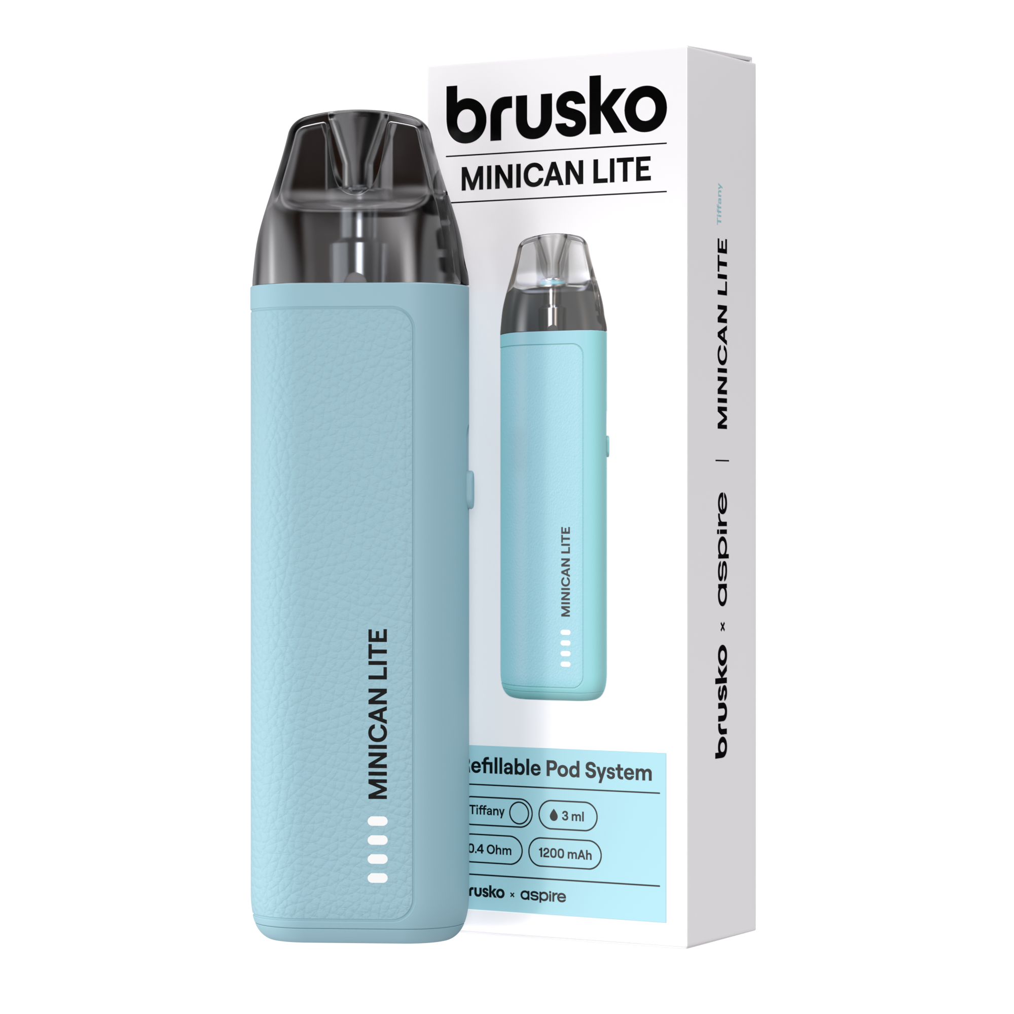 Многоразовая электронная система, (тиффани) Модель BRUSKO MINICAN LITE