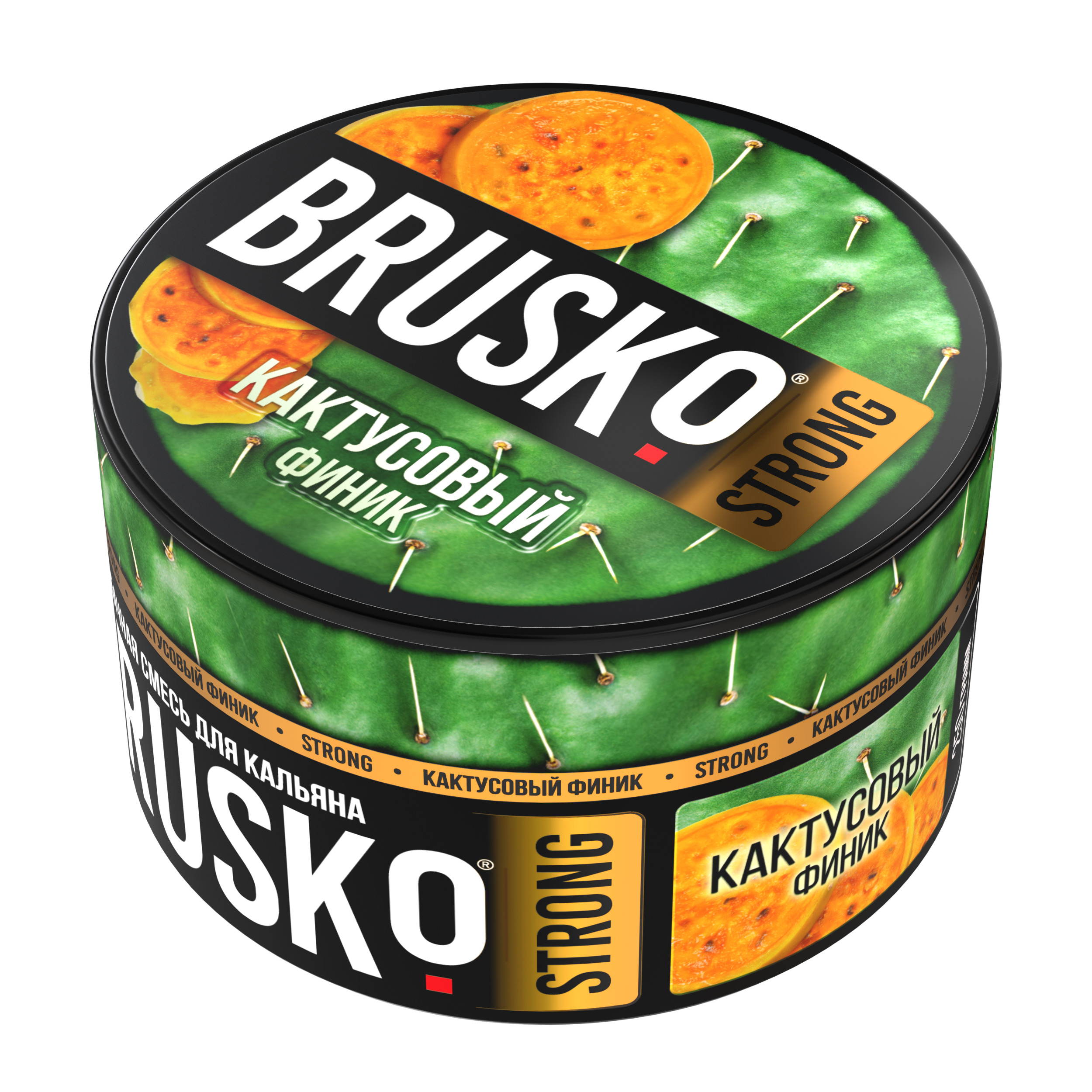 Бестабачная смесь для кальяна BRUSKO, 250 г, Кактусовый финик, Strong (М)