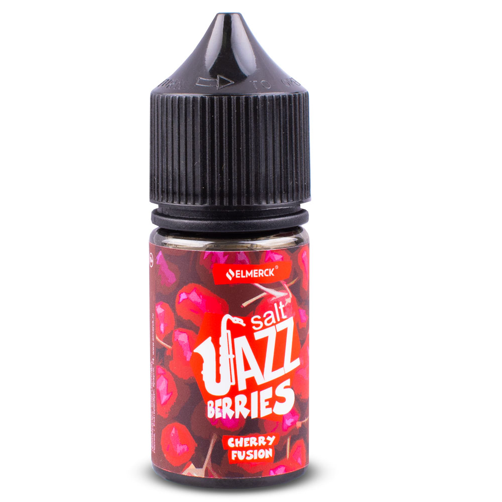 Жидкость Jazz Berries Salt, 30мл, Chery Fusion, 20 мг/мл