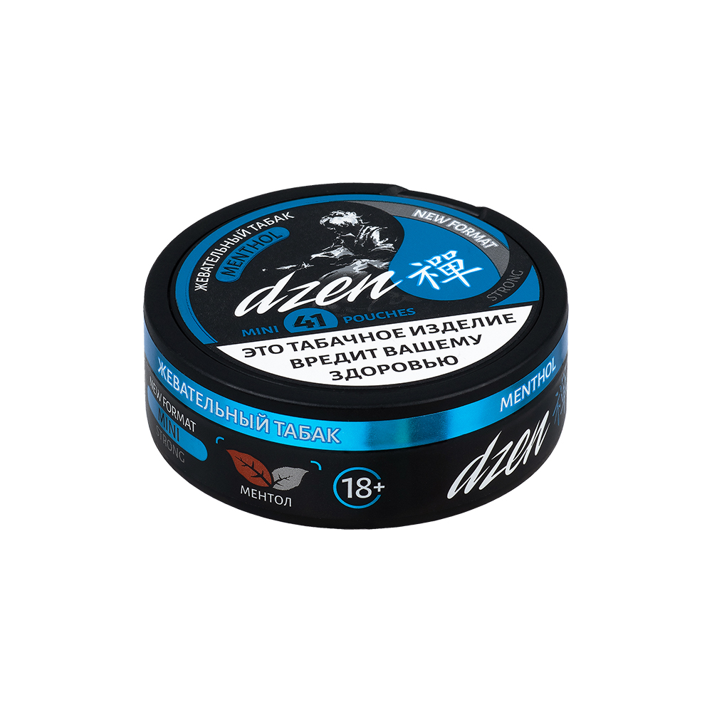 Жевательный табак DZEN STRONG MINI со вкусом MENTHOL