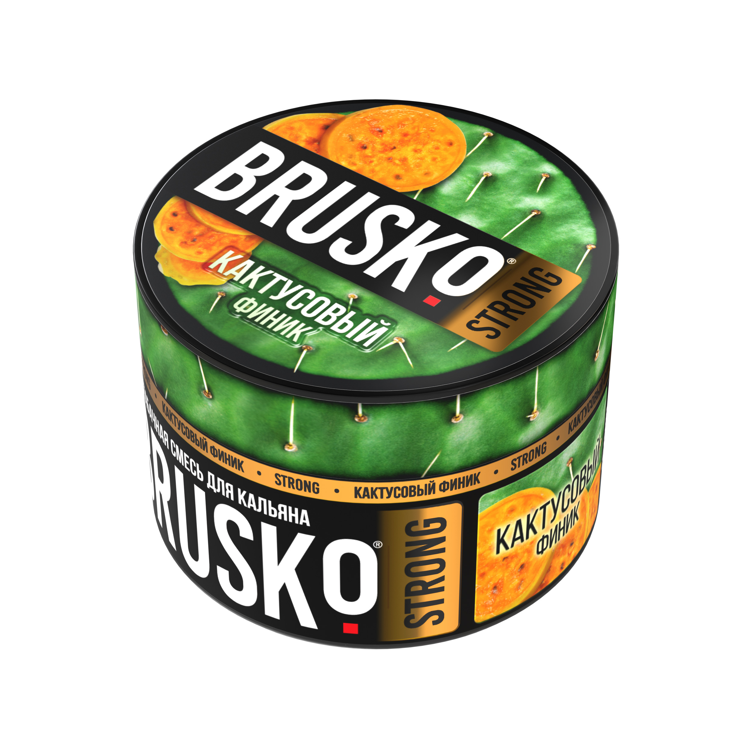 Бестабачная смесь для кальяна BRUSKO, 50 г, Кактусовый финик, Strong (М)