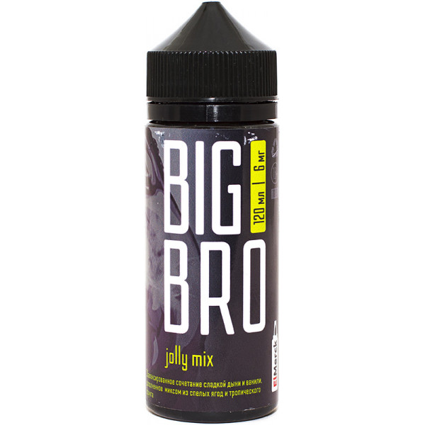Жидкость Big Bro, 120 мл, Jolly Mix, 6 мг/мл