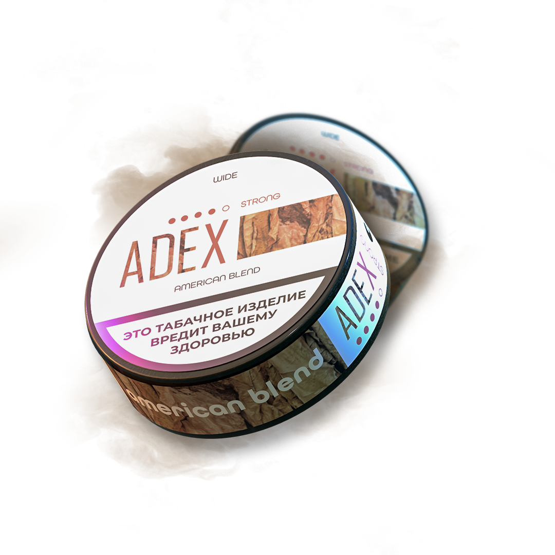 ЖЕВАТЕЛЬНЫЙ ТАБАК ADEX AMERICAN BLEND STRONG