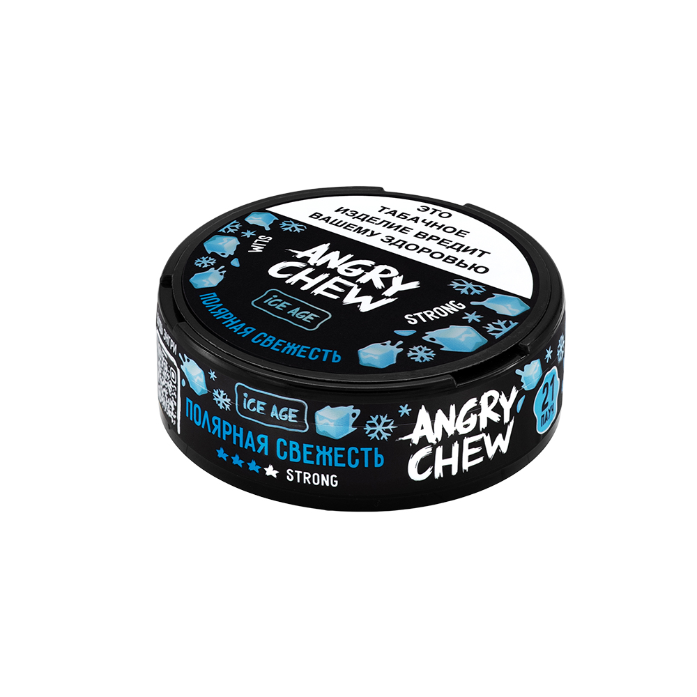 Табак жевательный «ANGRY CHEW», SLIM, Полярная свежесть, 12 гр, strong