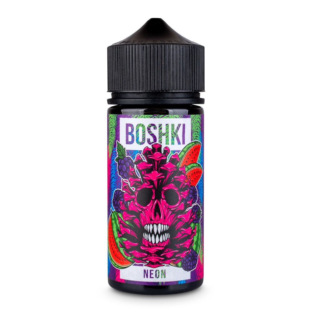 Жидкость Boshki, 100 мл, Neon, 3 мг/мл