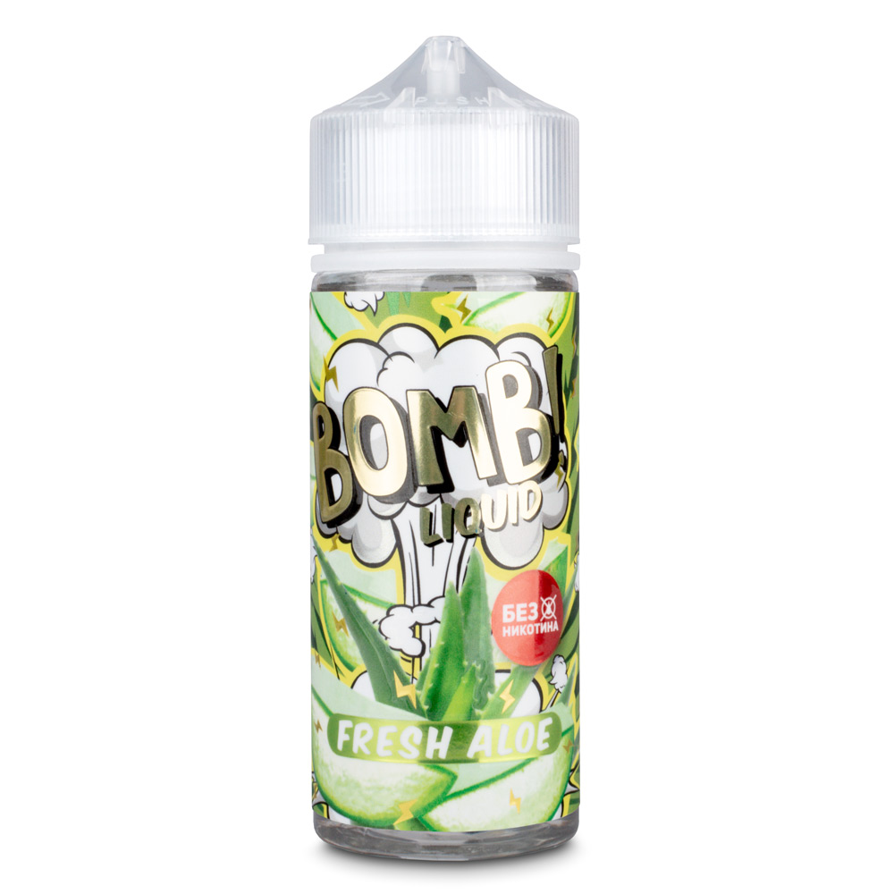Жидкость Bomb! Liquid, 120 мл, Fresh Aloe, 0 мг/мл