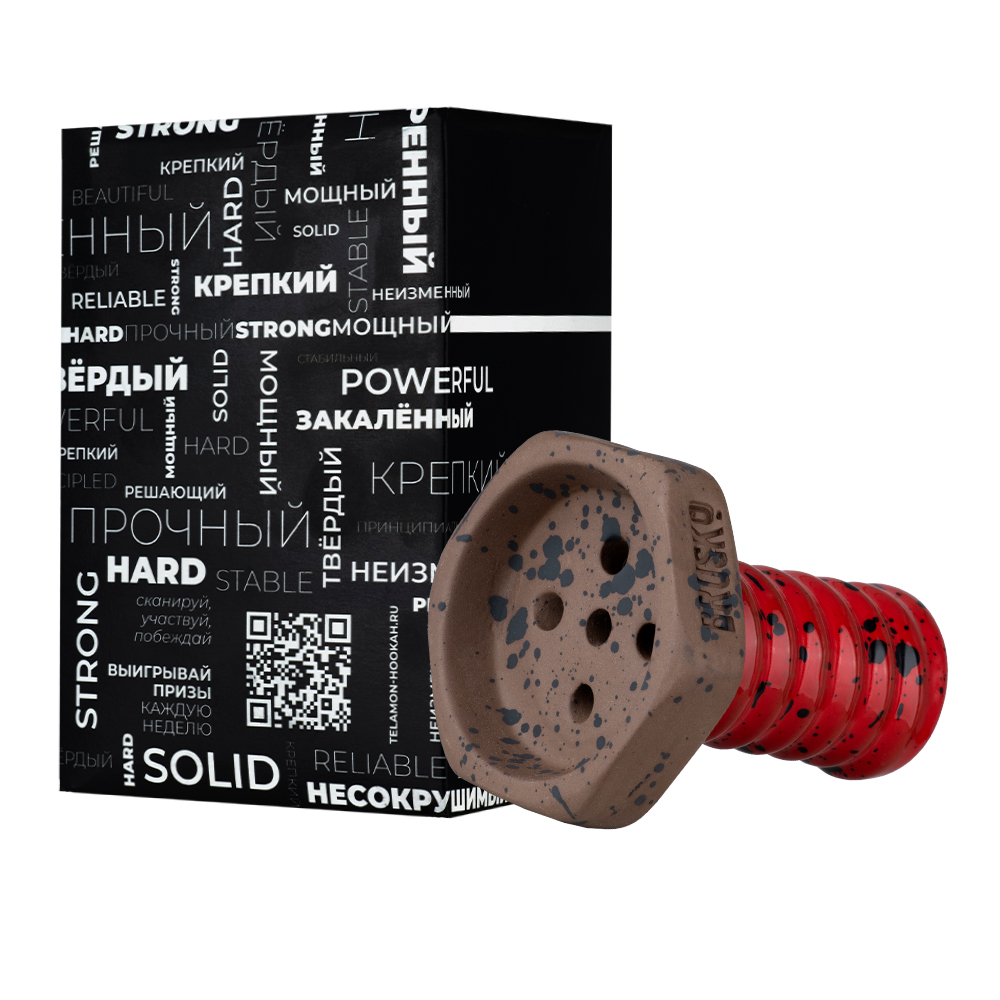 Чаша BRUSKO x TELAMON BOLT красная