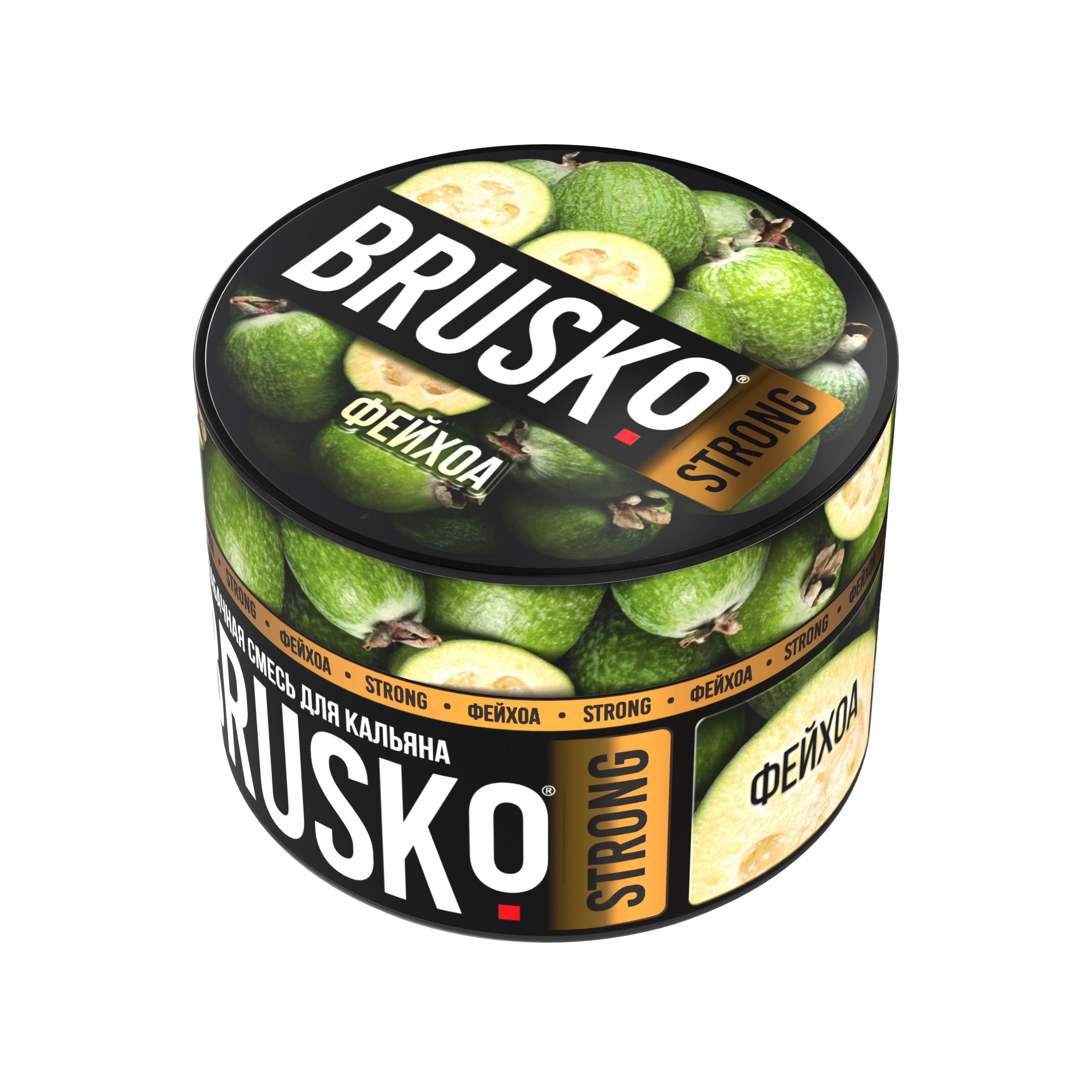 Бестабачная смесь для кальяна BRUSKO, 50 г, Фейхоа, Strong (М)