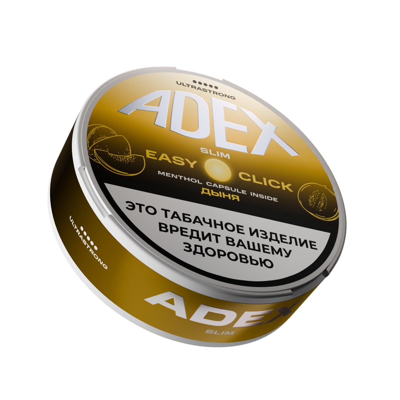 Жевательный табак АДЕКС изи клик слим с ароматом ДЫНЯ