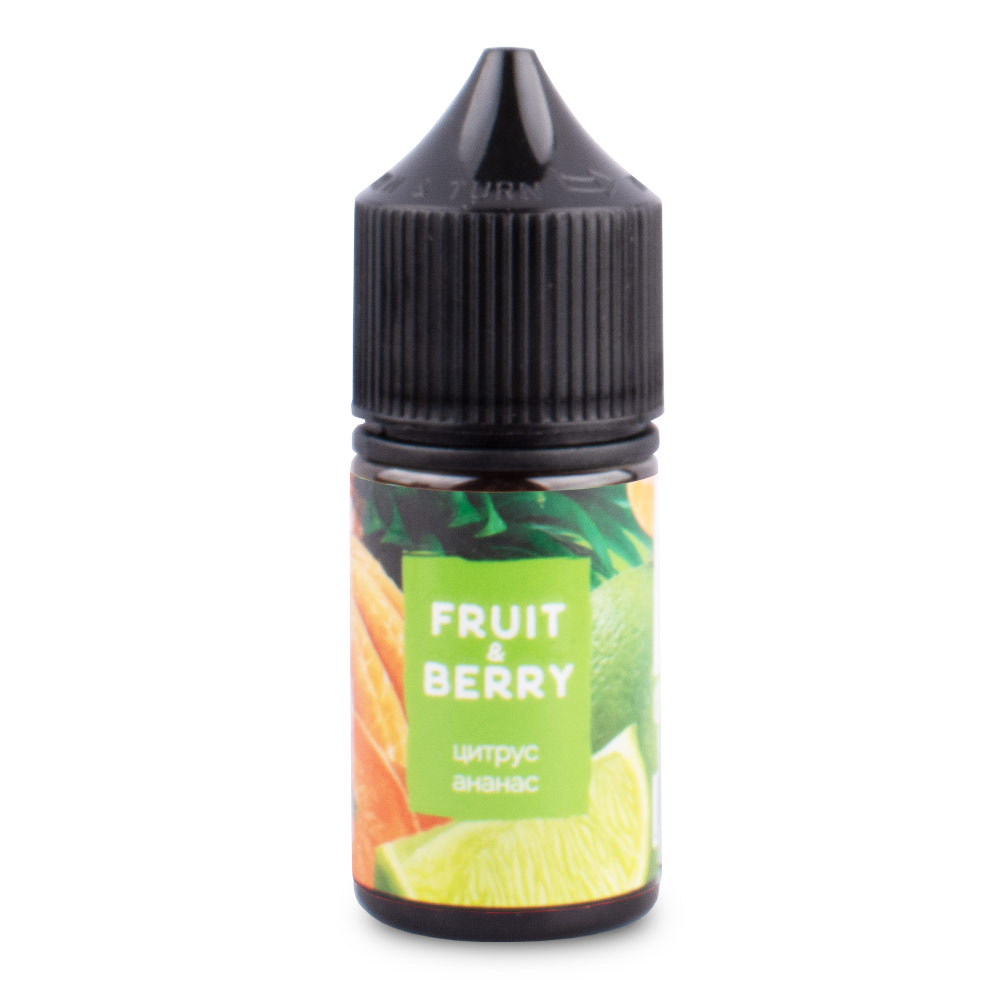 Жидкость Fruit&Berry Pod Salt, 30 мл, Цитрус - ананас, 0 мг/мл