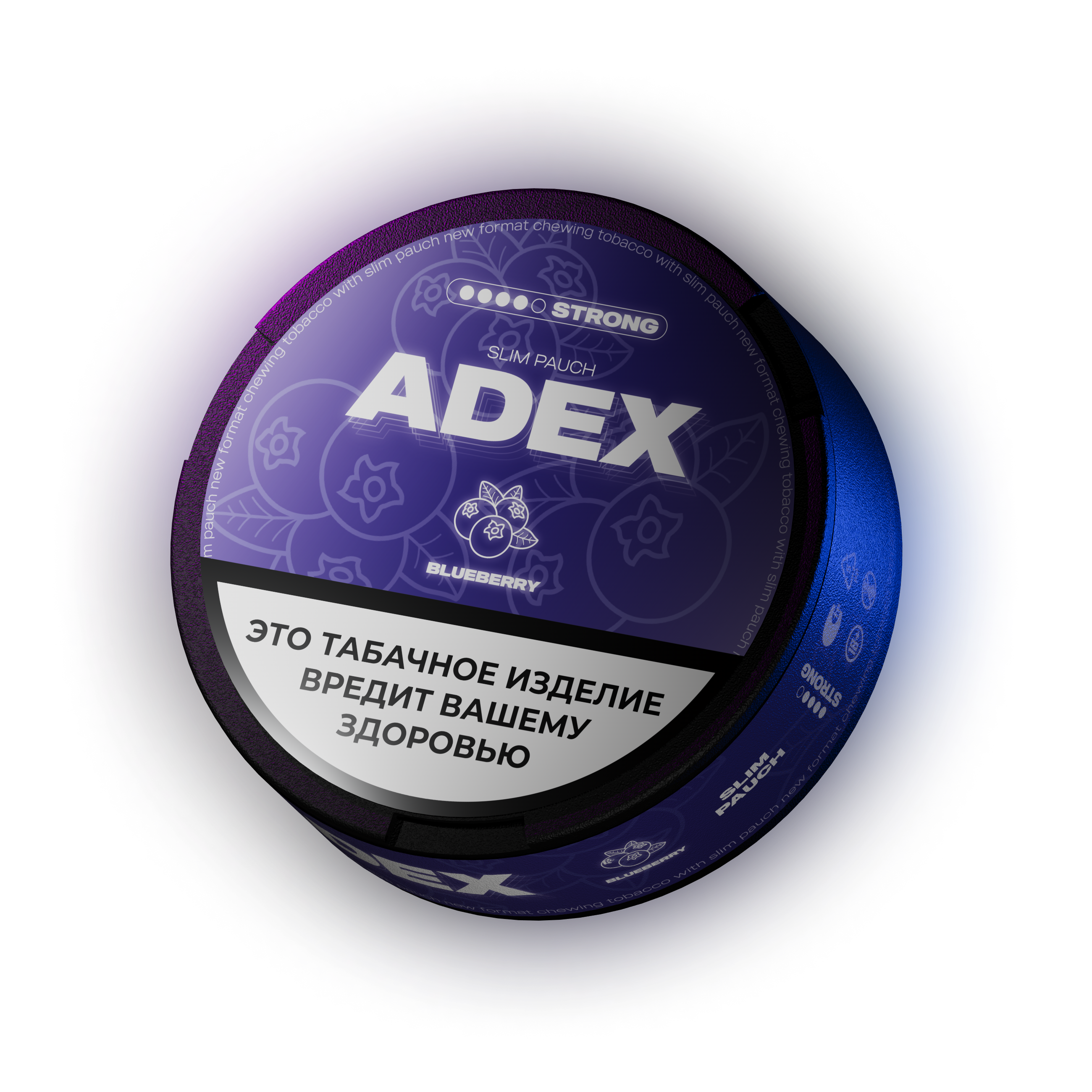 Жевательный табак ADEX BLUEBERRY Slim