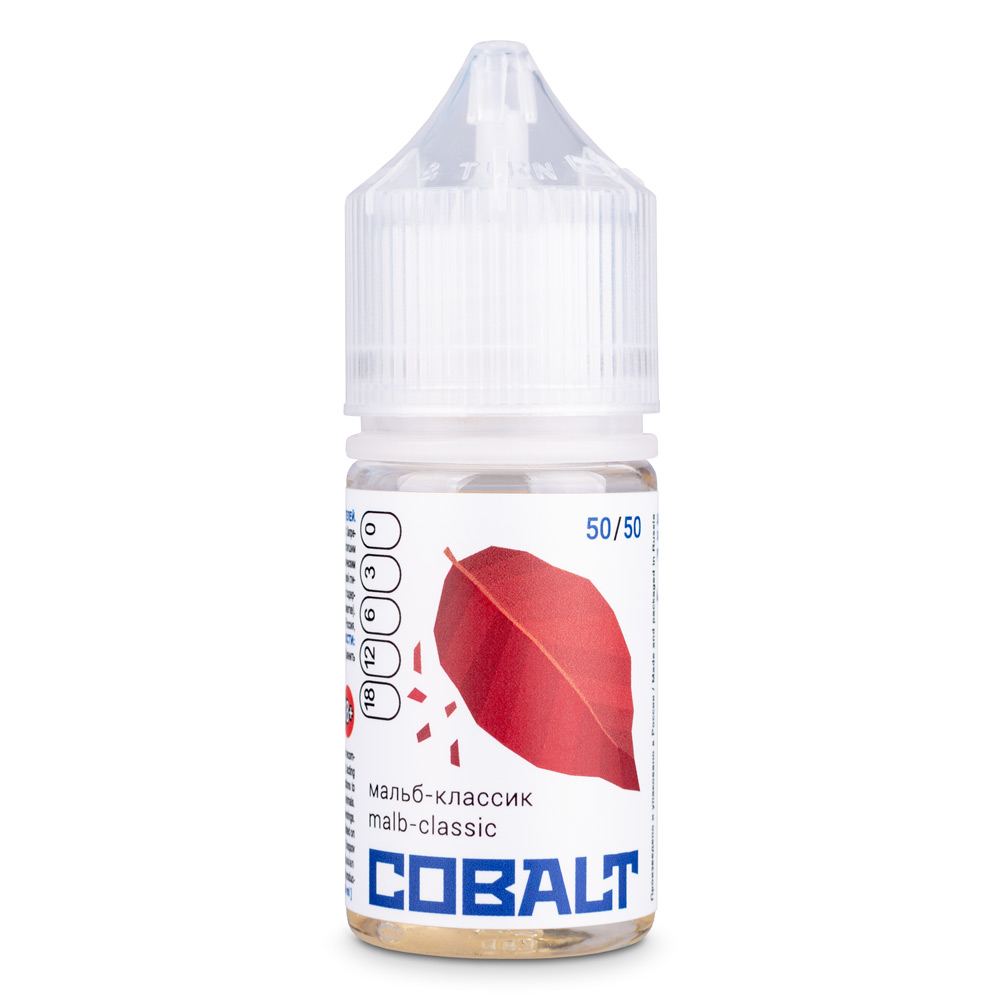 Жидкость Cobalt, 30 мл, Мальбо Классик, 0 мг/мл