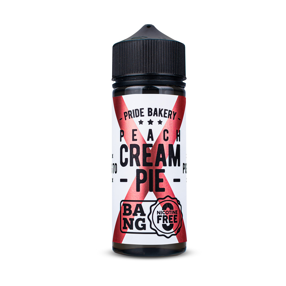 Жидкость Cream Pie, 120 мл, Peach, 0 мг/мл