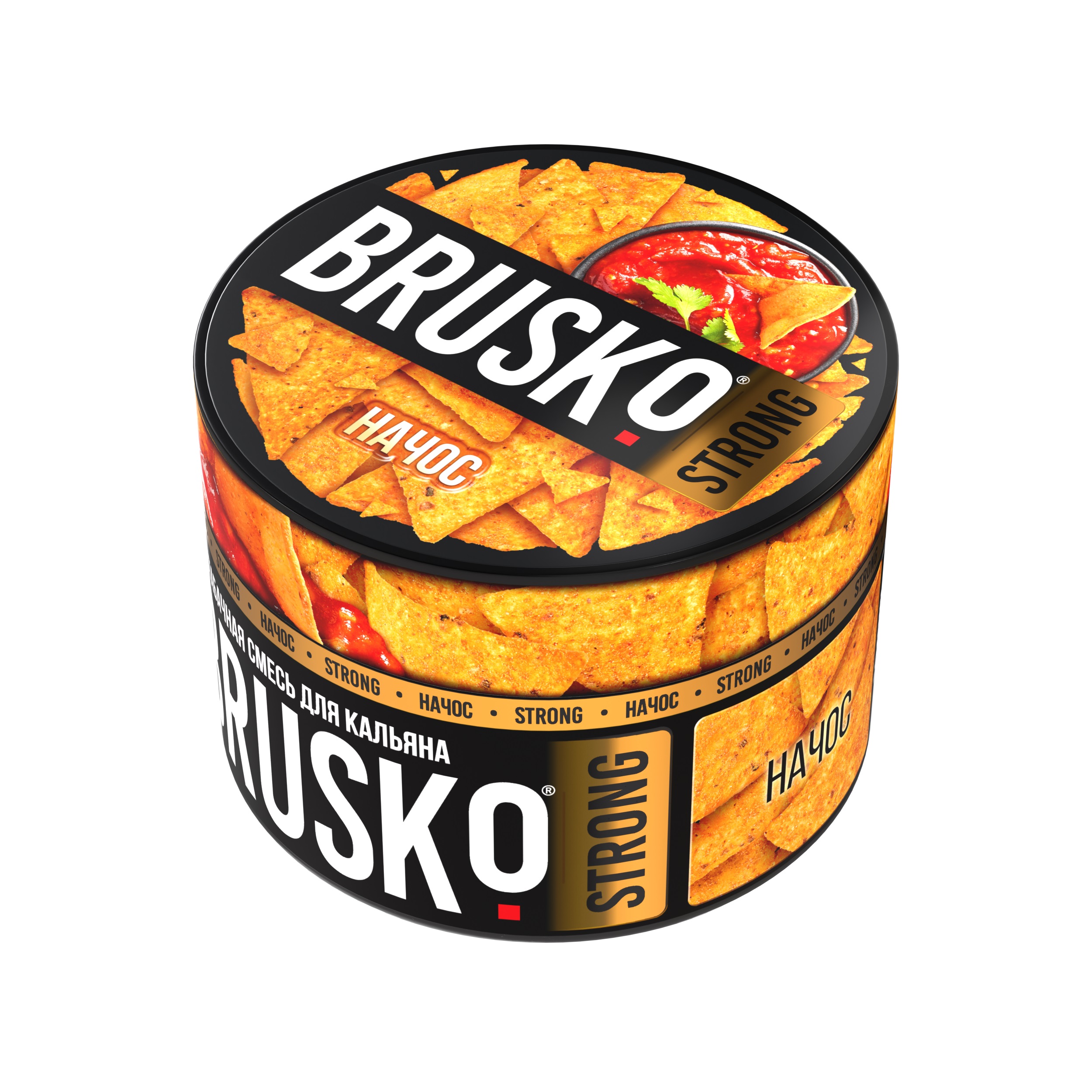 Бестабачная смесь для кальяна BRUSKO, 50 г, Начос, Strong (М)
