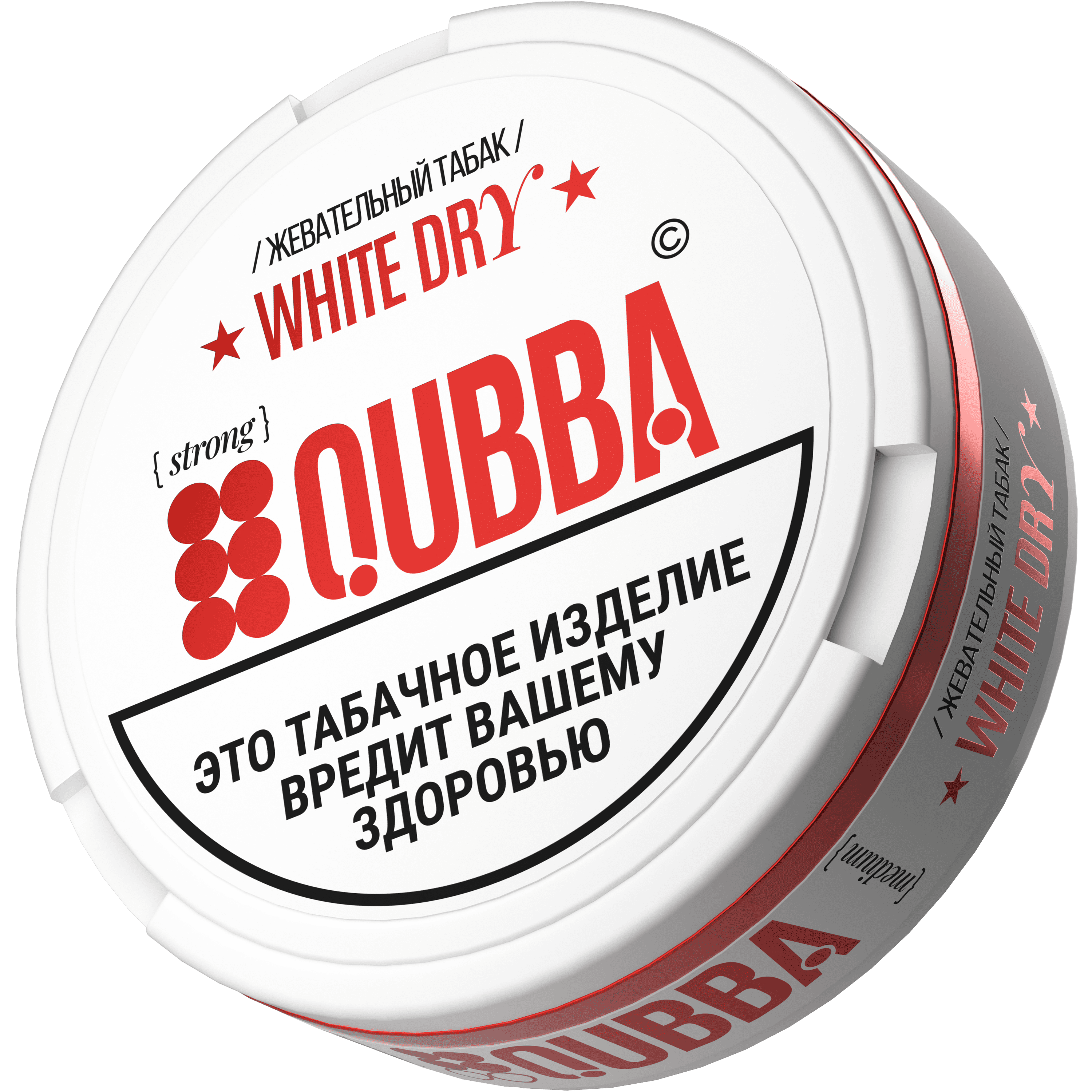 Жевательный табак QUBBA со вкусом White Dry (strong)