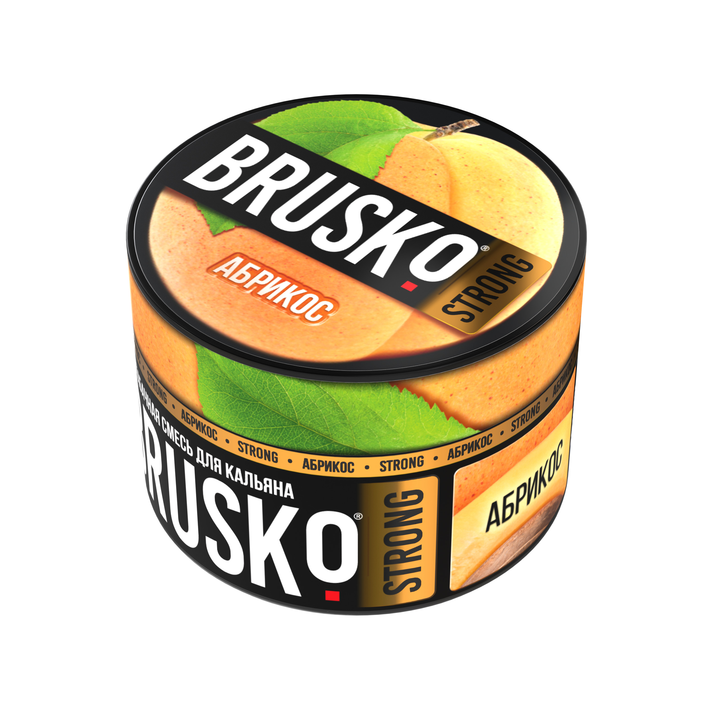 Бестабачная смесь для кальяна BRUSKO, 50 г, Абрикос, Strong (М)
