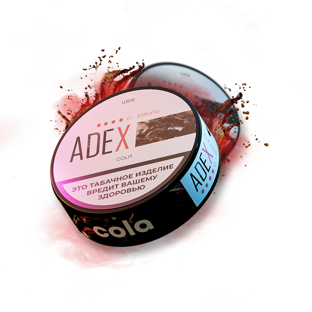 ЖЕВАТЕЛЬНЫЙ ТАБАК ADEX COLA STRONG