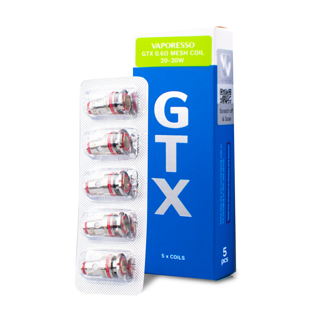 Испаритель Vaporesso GTX, 0.6 Ом (Target, GTX One, Xiron, Luxe PM40), 1 шт