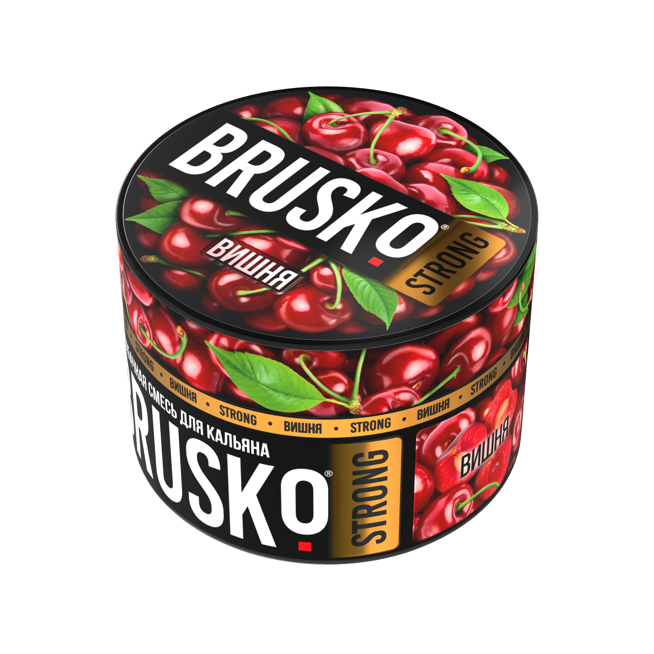 Бестабачная смесь для кальяна BRUSKO, 50 г, Вишня, Strong (М)